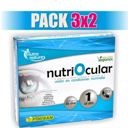 Pack 3x2 NUTRIOCULAR 30 CÁPSULAS PINISAN