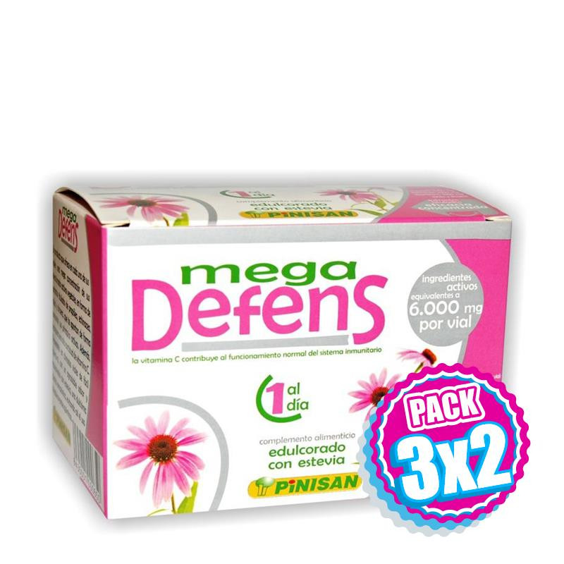 Pack 3x2 MEGA DEFENS 6 VIALES PINISAN