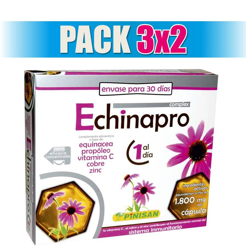Pack 3x2 ECHINAPRO 30 CAPSULAS PINISAN