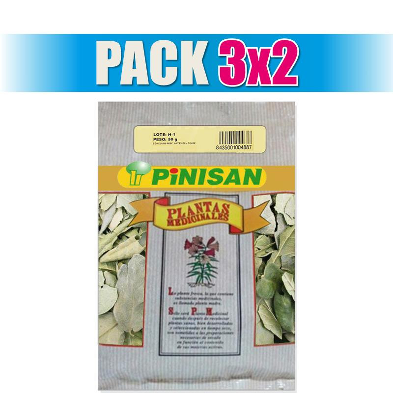 Pack 3x2 BOLSA BOLDO HOJAS 40Gr. PINISAN