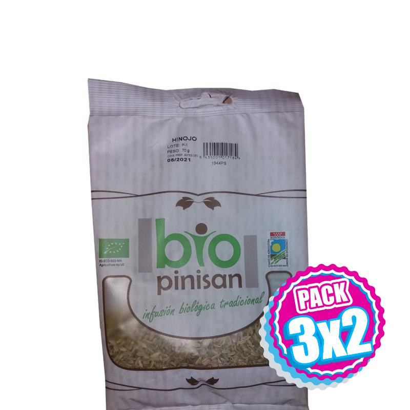 Pack 3x2 HINOJO BIO 70Gr. PINISAN