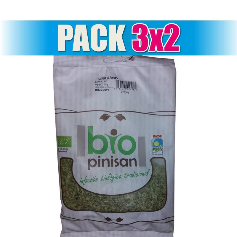 Pack 3x2 OREGANO BIO 30Gr. PINISAN