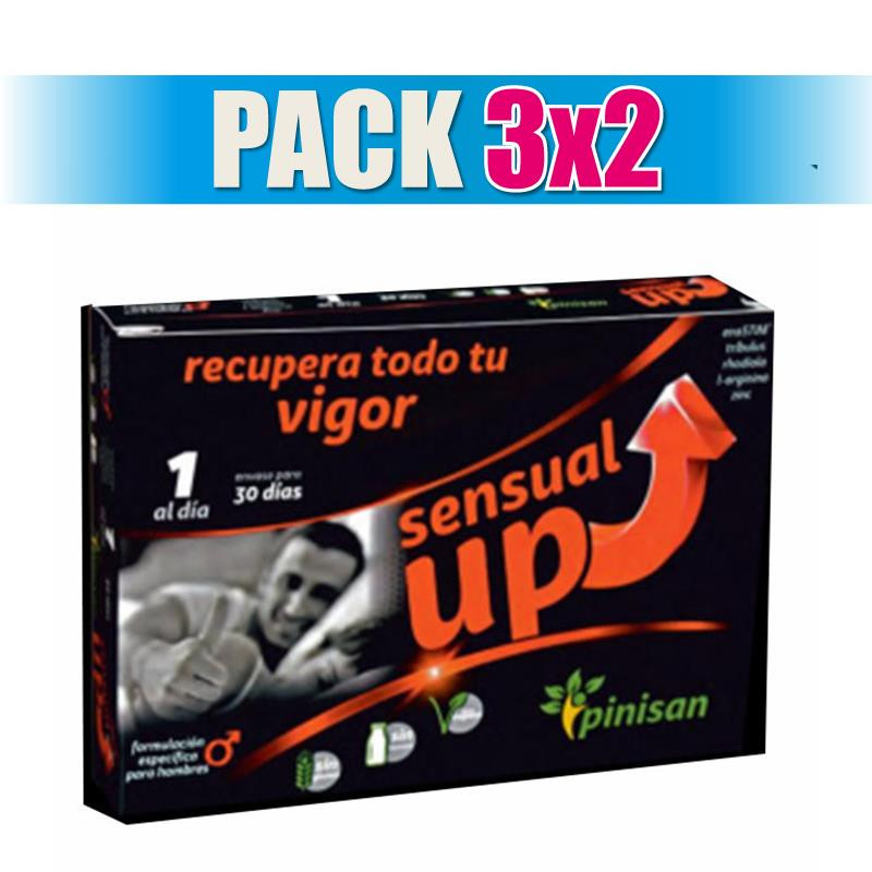 Pack 3x2 SENSUAL UP 30 CAPSULAS PINISAN