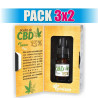 Pack 3x2 ACEITE DE CBD 15% 10Ml. PINISAN