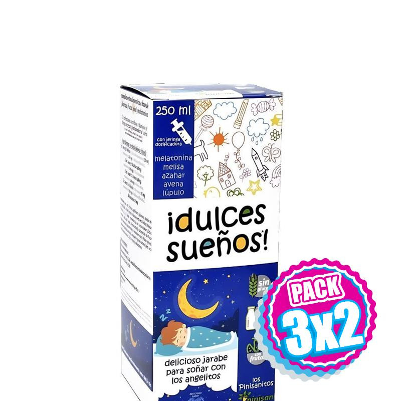 Pack 3x2 DULCES SUEÑOS PINISANITOS 250 Ml. PINISAN