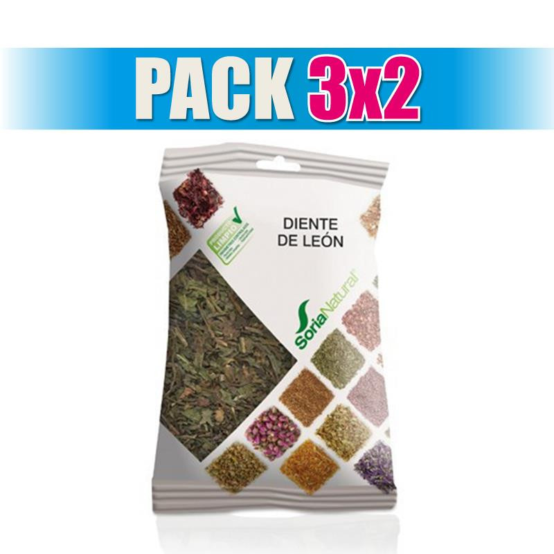 Pack 3x2 DIENTE DE LEON BOLSA 40Gr. SORIA NATURAL