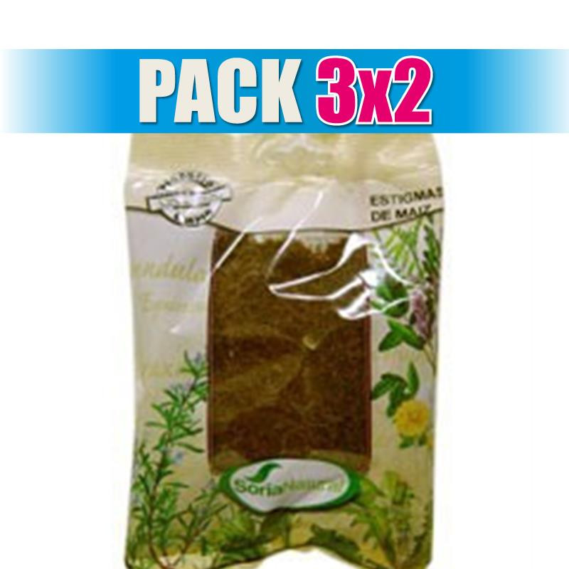 Pack 3x2 ESTIGMAS DE MAIZ BOLSA 35Gr. SORIA NATURAL