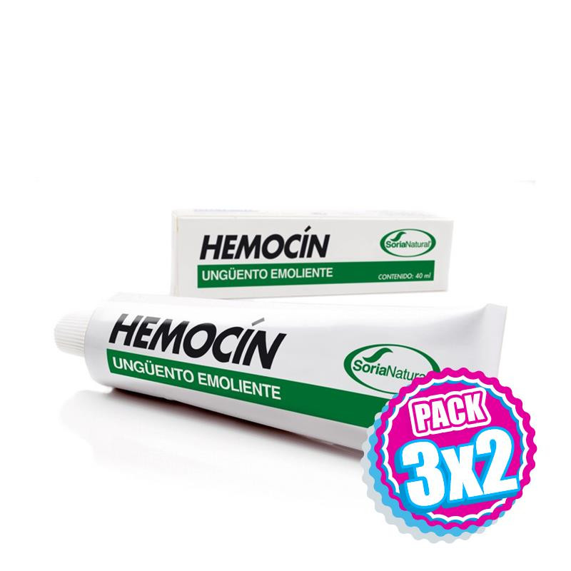 Pack 3x2 HEMOCIN 40Ml. SORIA NATURAL