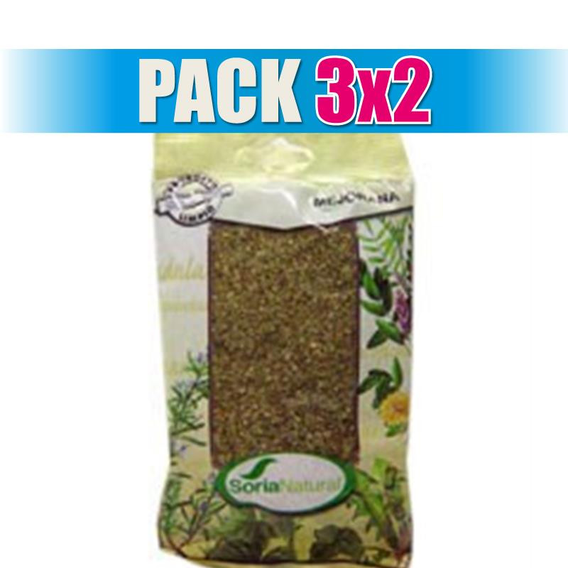 Pack 3x2 MEJORANA BOLSA 40Gr. SORIA NATURAL
