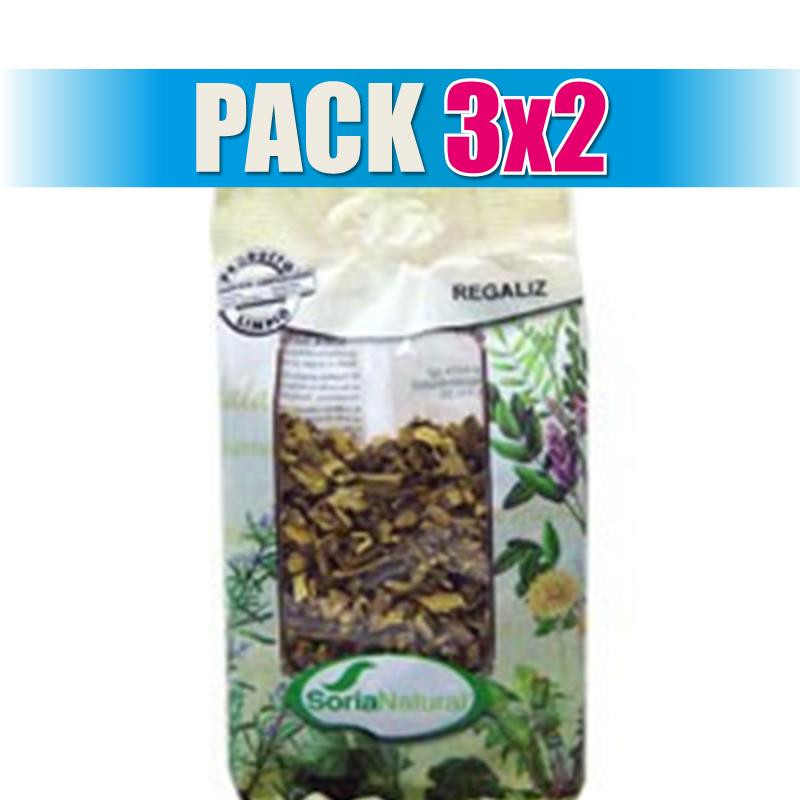 Pack 3x2 REGALIZ BOLSA 60Gr. SORIA NATURAL