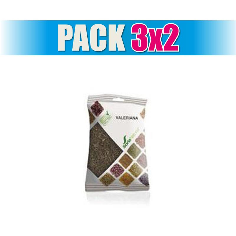 Pack 3x2 VALERIANA BOLSA 70Gr. SORIA NATURAL