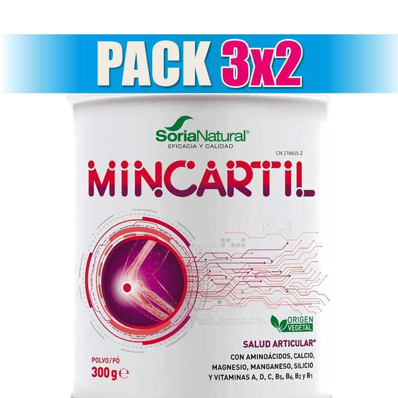 Pack 3x2 MINCARTIL CLASSIC 300Gr. SORIA NATURAL