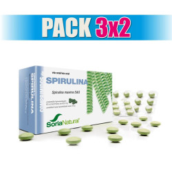 Pack 3x2 SPIRULINA 60...