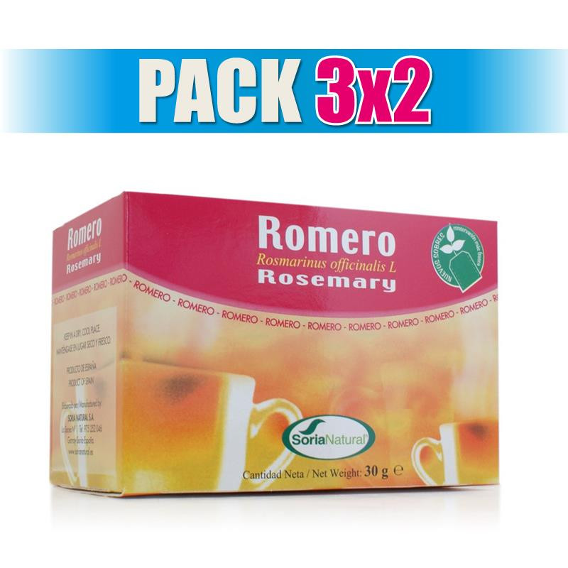 Pack 3x2 ROMERO 20 FILTROS SORIA NATURAL