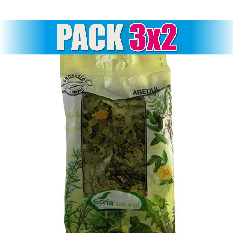 Pack 3x2 ABEDUL BOLSA 40Gr. SORIA NATURAL