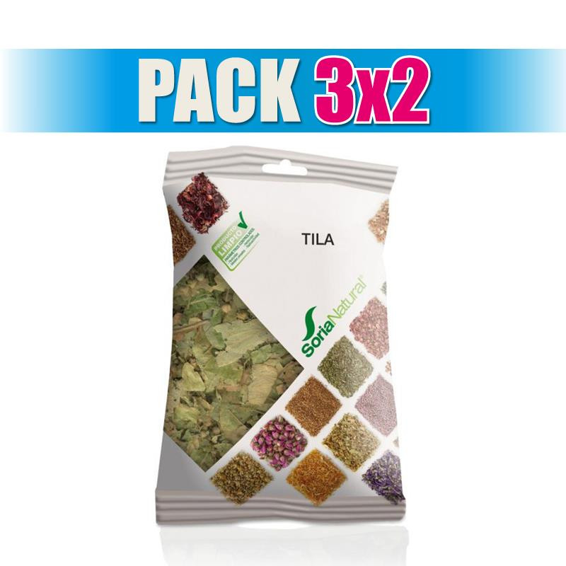 Pack 3x2 TILA BOLSA 30Gr. SORIA NATURAL