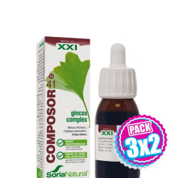 Pack 3x2 COMPOSOR 41 GINCOX...