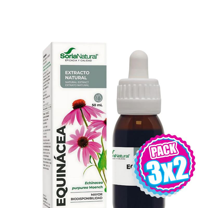 Pack 3x2 EXTRACTO DE EQUINACEA FORMULA XXI 50Ml. SORIA NATURAL