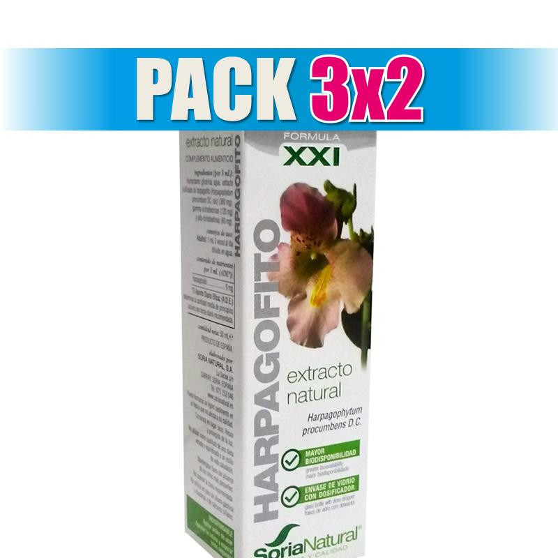 Pack 3x2 EXTRACTO DE HARPAGOFITO FORMULA XXI 50Ml. SORIA NATURAL