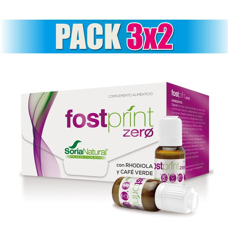 Pack 3x2 FOST PRINT ZERO 15 VIALES SORIA NATURAL