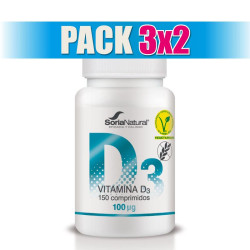 Pack 3x2 VITAMINA D3  250...
