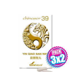 Pack 3x2 CHINASOR 39 YIN...