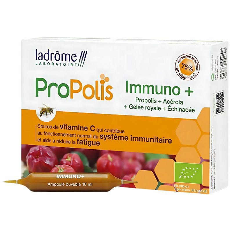 PRÓPOLIS INMUNOESTIMULANTE PLUS BIO 20 VIALES LADROME