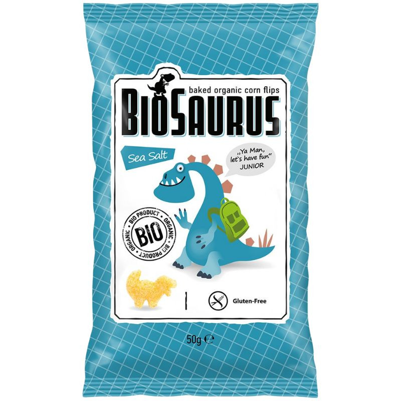 SNACK CON SAL MARINA BIO 50G BIOSAURUS