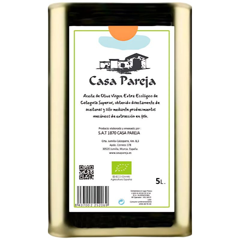 ACEITE DE OLIVA BIO LATA 5L CASA PAREJA