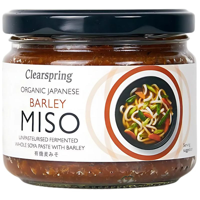 BARLEY MISO (CEBADA) NO PASTEURIZADO BIO 300G CLEARSPRING