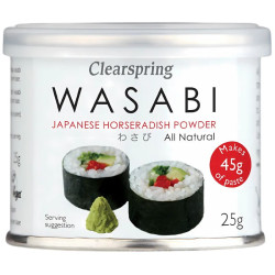 WASABI JAPONÉS EN POLVO 25G CLEARSPRING