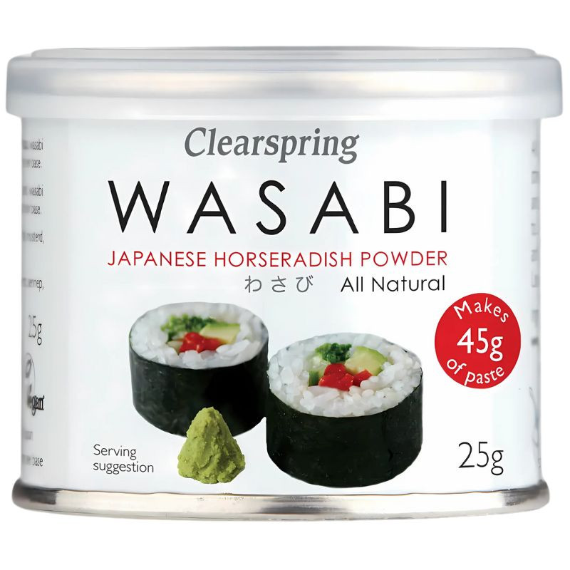 WASABI JAPONÉS EN POLVO 25G CLEARSPRING