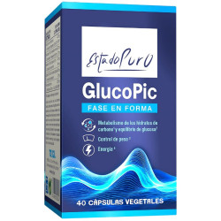 GLUCOPIC 40 CÁPSULAS VEGETALES ESTADO PURO-TONGIL