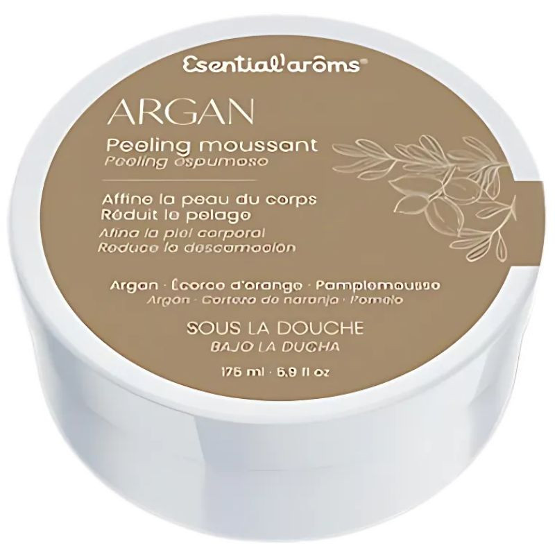 PEELING ESPUMOSO DE ARGÁN 175ML ESENTIAL AROMS