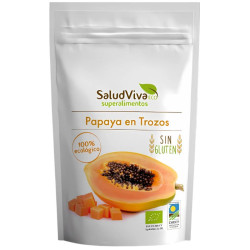 PAPAYA EN TROZOS ECO 125G SALUD VIVA