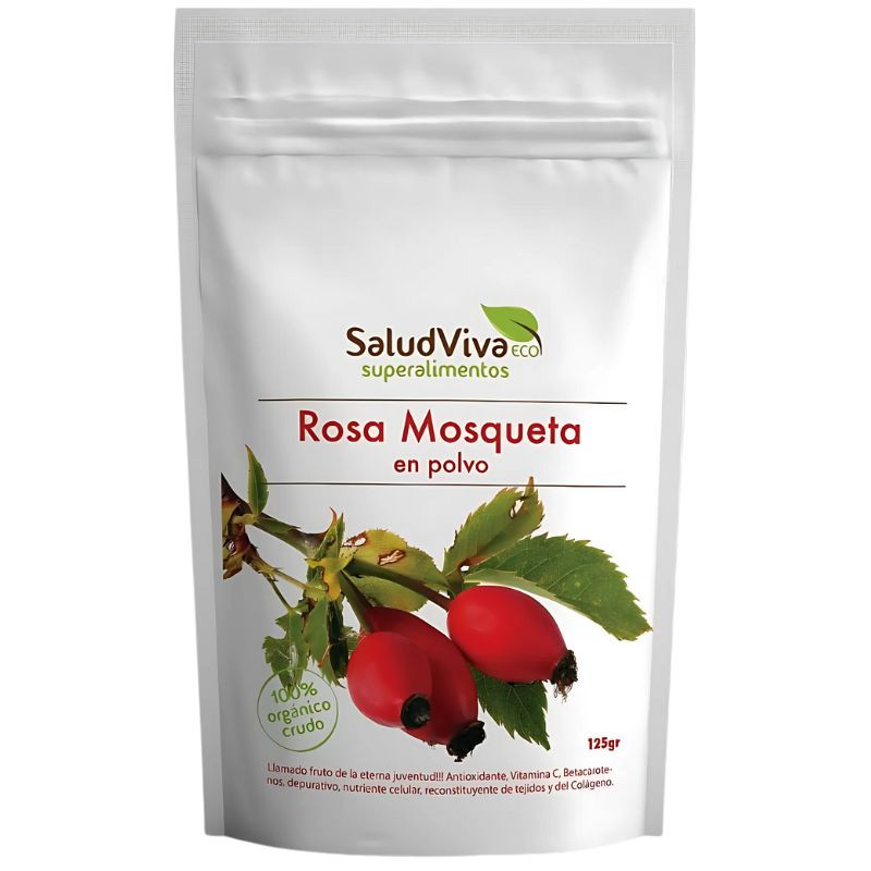 ROSA MOSQUETA EN POLVO ECO 125G SALUD VIVA