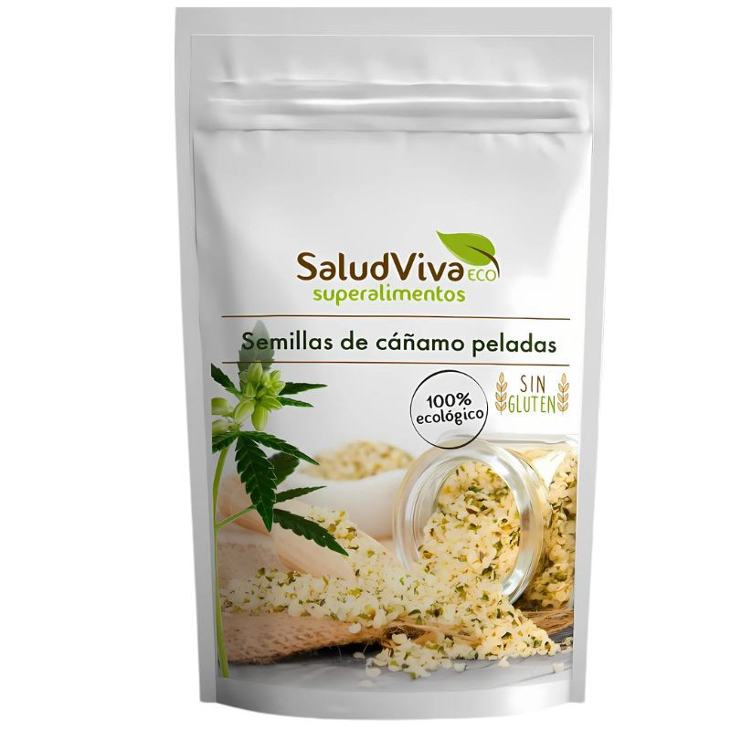 SEMILLAS DE CÁÑAMO PELADAS ECO 250G SALUD VIVA
