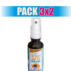 Pack 3x2 SPRAY TEA TREE 100% PURO 30Ml. TONGIL