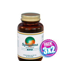 Pack 3x2 SPIRULINA 125 COMPRIMIDOS TONGIL