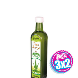 Pack 3x2 PURO JUGO DE ALOE...