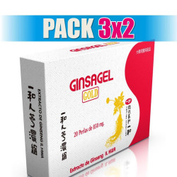 Pack 3x2 GINSAGEL 20 PERLAS...