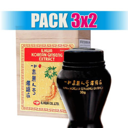 Pack 3x2 EXTRACTO DE GINSENG 30Gr. IL HWA