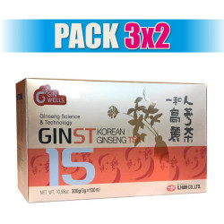 Pack 3x2 GINST15 TEA 100 SOBRES IL HWA