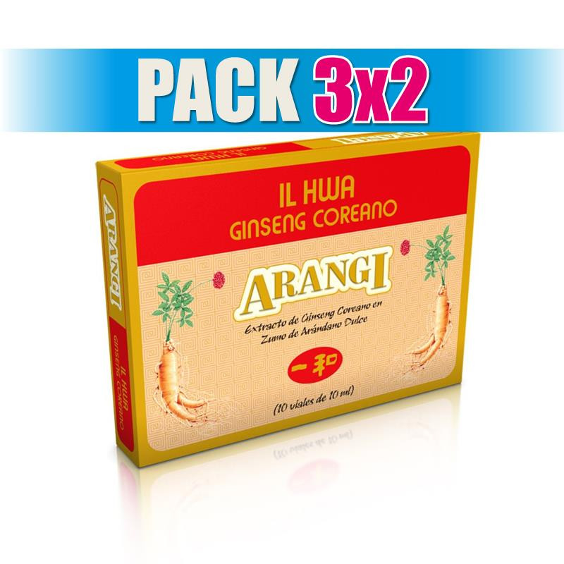 Pack 3x2 ALIGELFORT ENERGY 10 VIALES IL HWA
