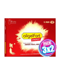 Pack 3x2 ALIGELFORT ENERGY 10 VIALES IL HWA