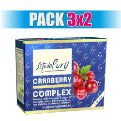 Pack 3x2 CRANBERRY COMPLEX 30 CAPSULAS ESTADO PURO