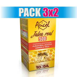 Pack 3x2 APICOL JALEA REAL 500 60 PERLAS APICOL - TONGIL