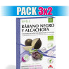 Pack 3x2 RABANO NEGRO Y ALCACHOFA BIO 20 AMPOLLAS INTERSA