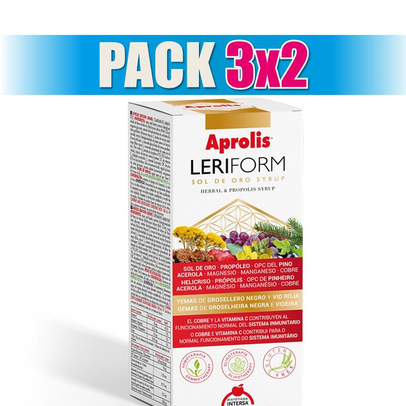 Pack 3x2 APROLIS LERIFORM ADULTOS 180Ml. INTERSA