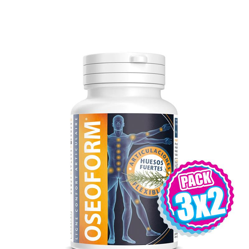 Pack 3x2 OSEOFORM 100 CAPSULAS INTERSA